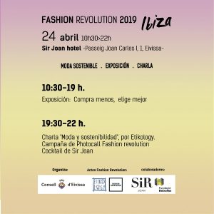 Fashion Revolution 2019 - Adlib Moda Ibiza